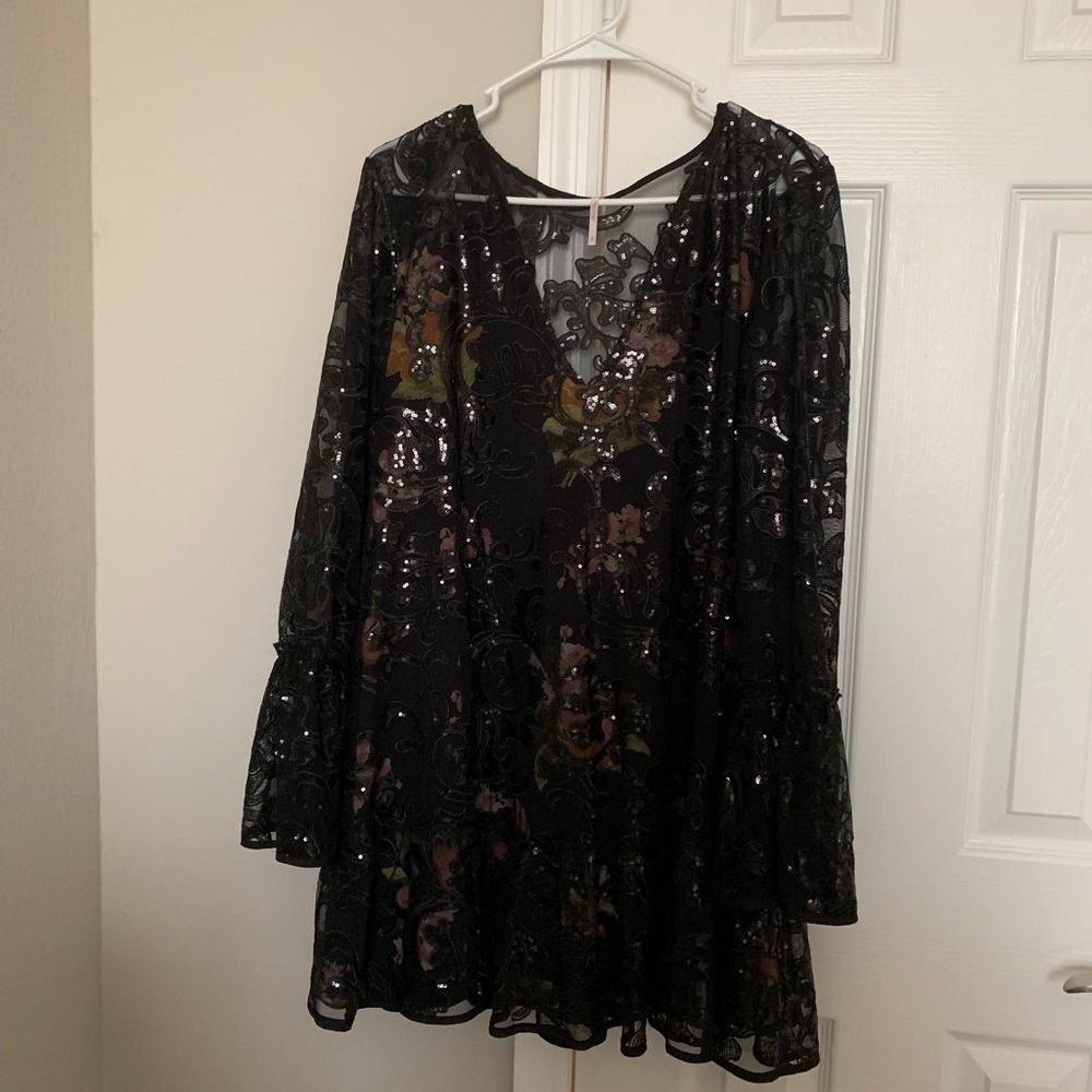 Free people falling flowers frock